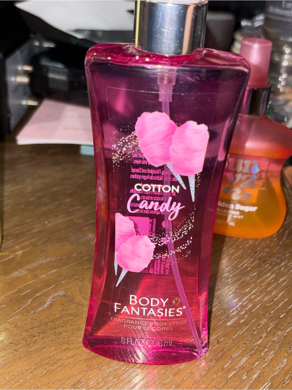 Body fantasy cotton candy body mist